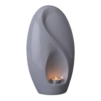 Eternity White Ceramic Urn